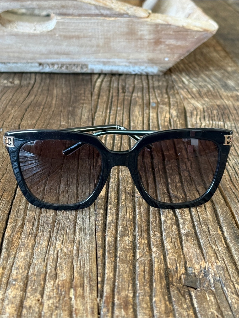 Escada Black Womens Sunglasses - Classic Women's Shades